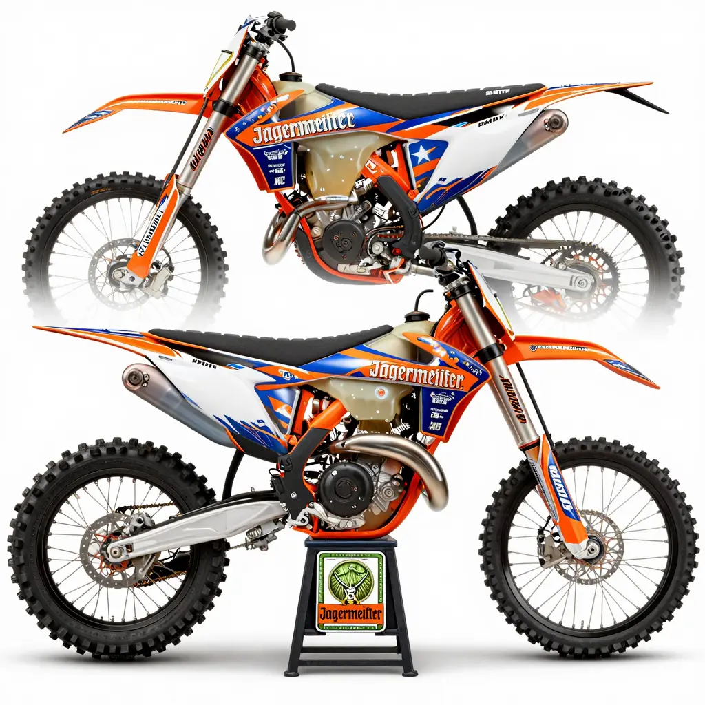 Jagermeister Dirt Bike Graphics
