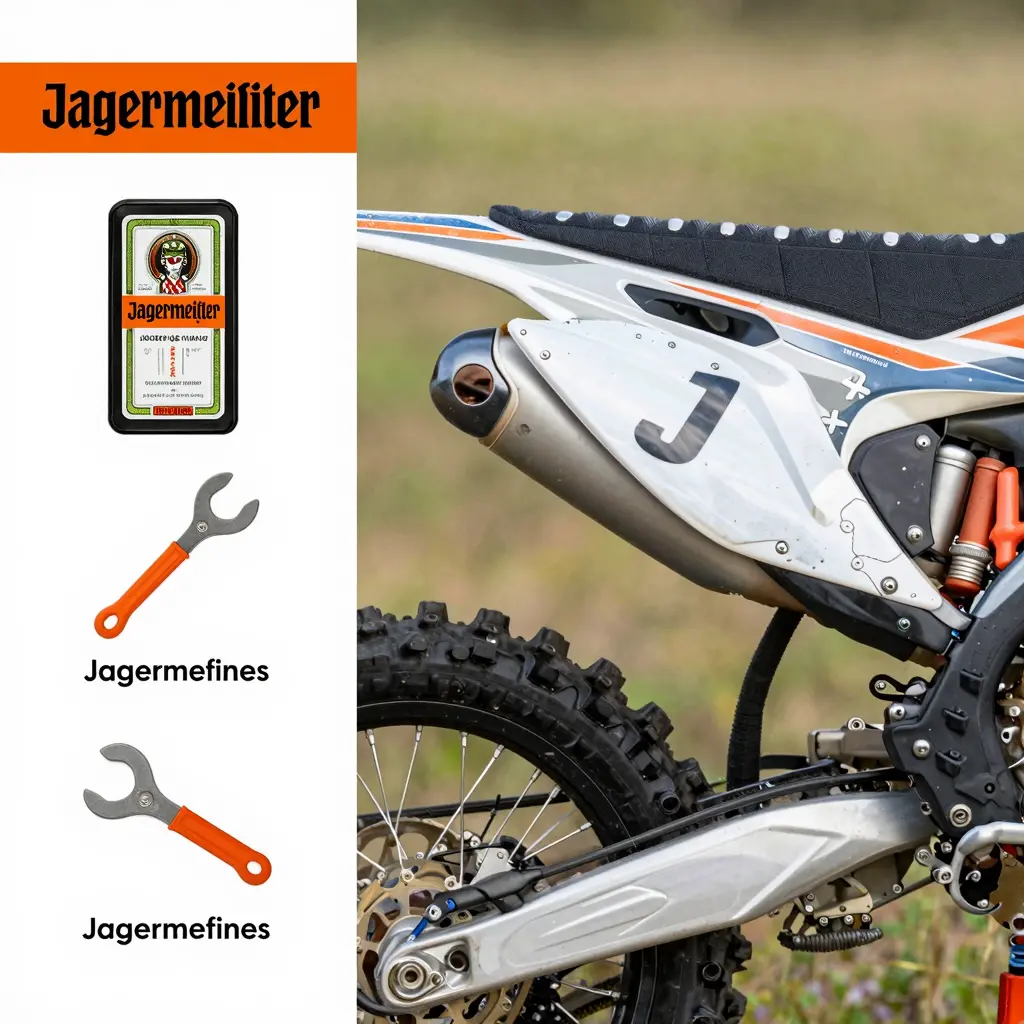 Jagermeister Dirt Bike Graphics Installation