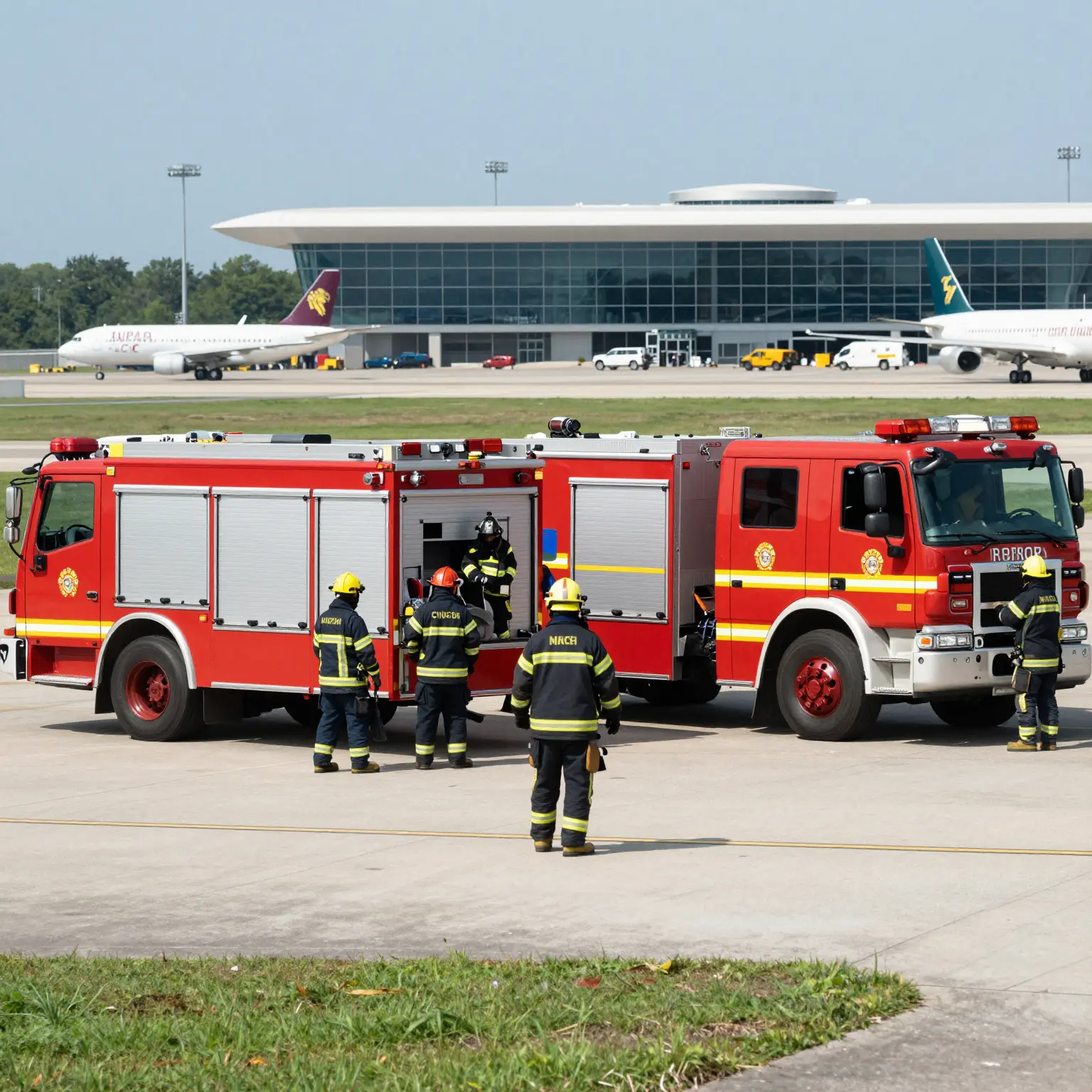 ARFF Training Exercise at Tampa International Airport
