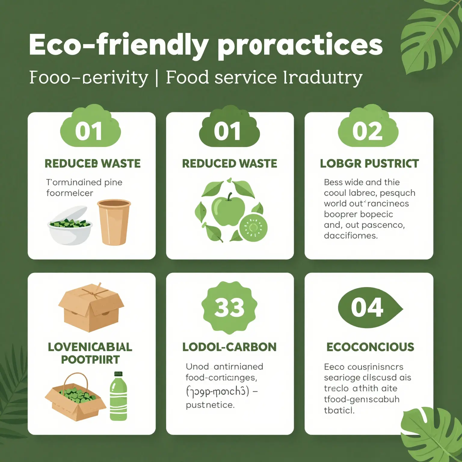 Infographic on Eco-Friendly Practices